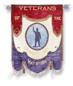 Banner of the Veterans of the Haymarket Riot, May 4, 1886