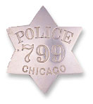 Chicago Police Badge No. 799